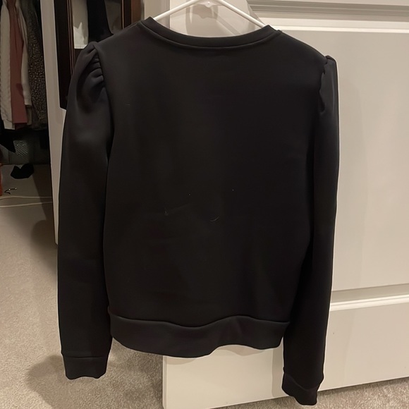 Generation love black sweatshirt with pearl detail - Picture 5 of 5